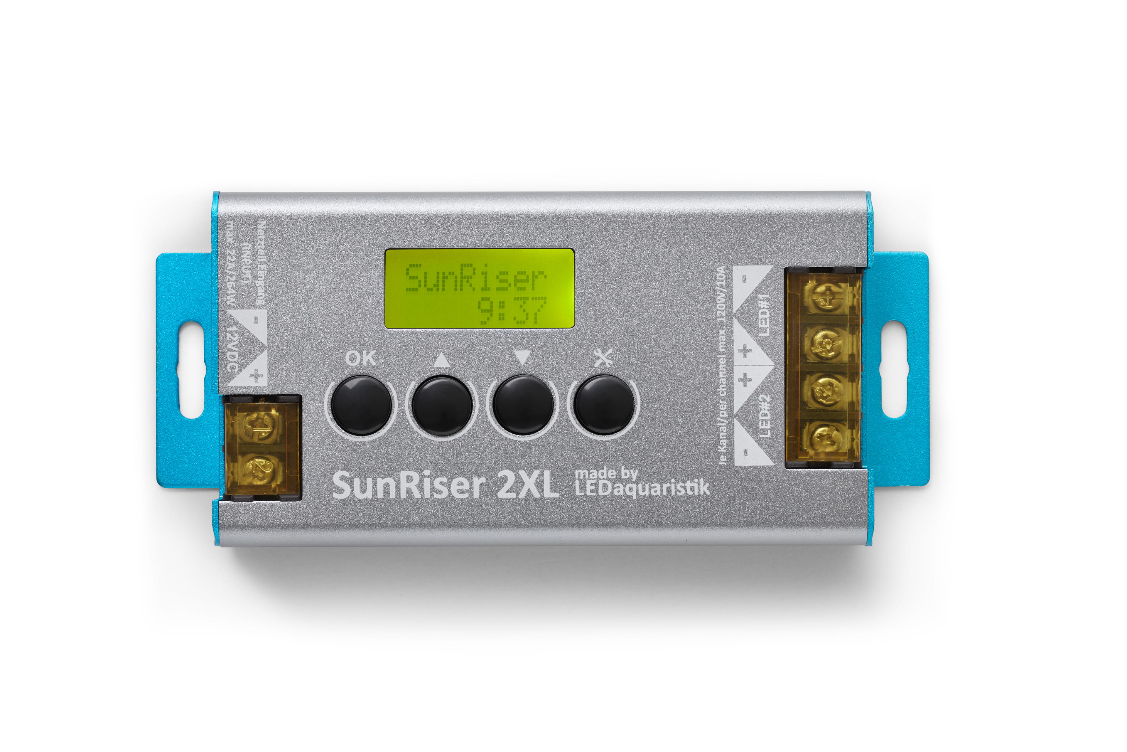 Dimmsteuerung SunRiser & 2XL Tagessimulation